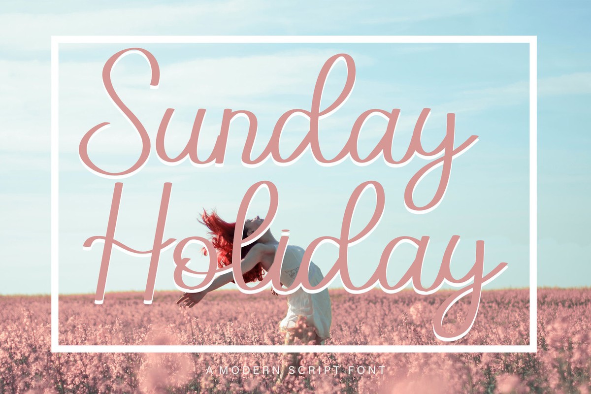 Sunday Holiday Font