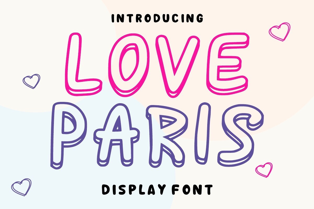 Love Paris Font