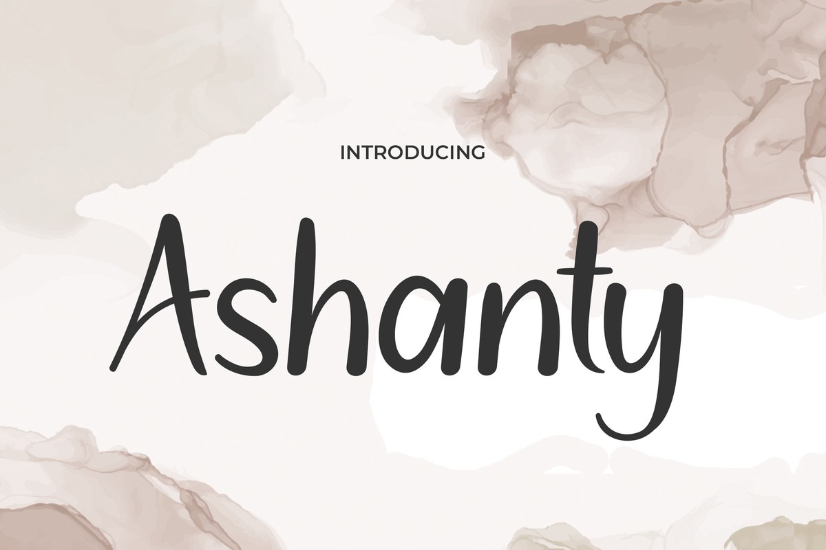 Ashanty Font