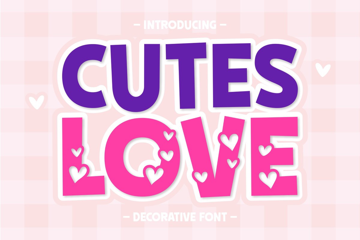 Cutes Love Font