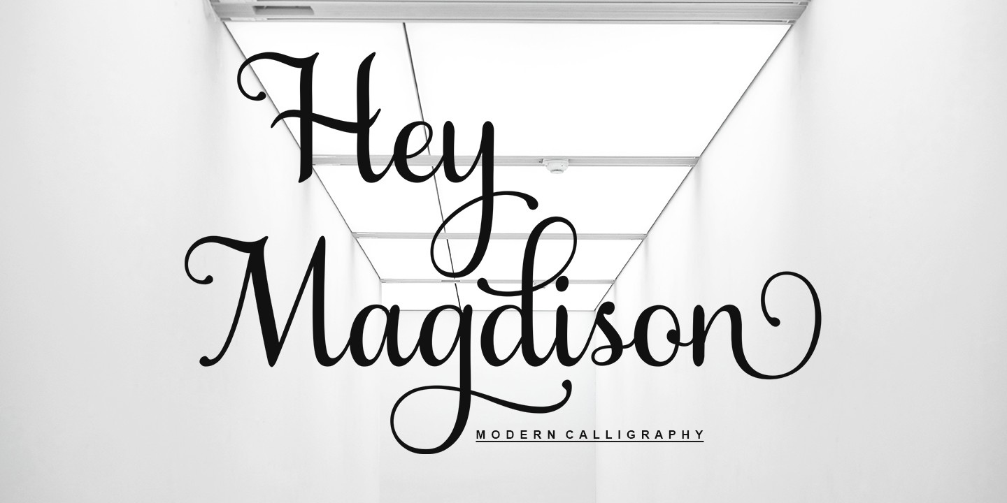 Hey Magdison Font