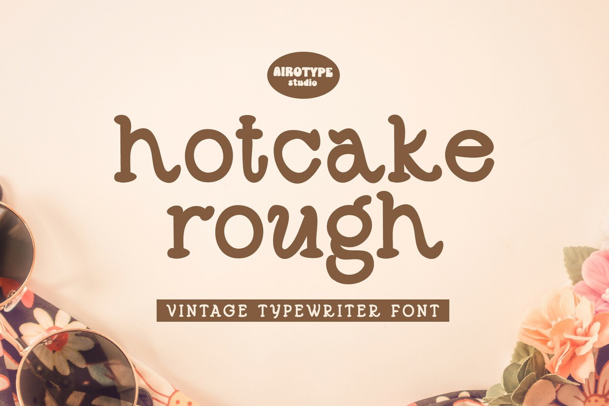 Hotcake Rough Font