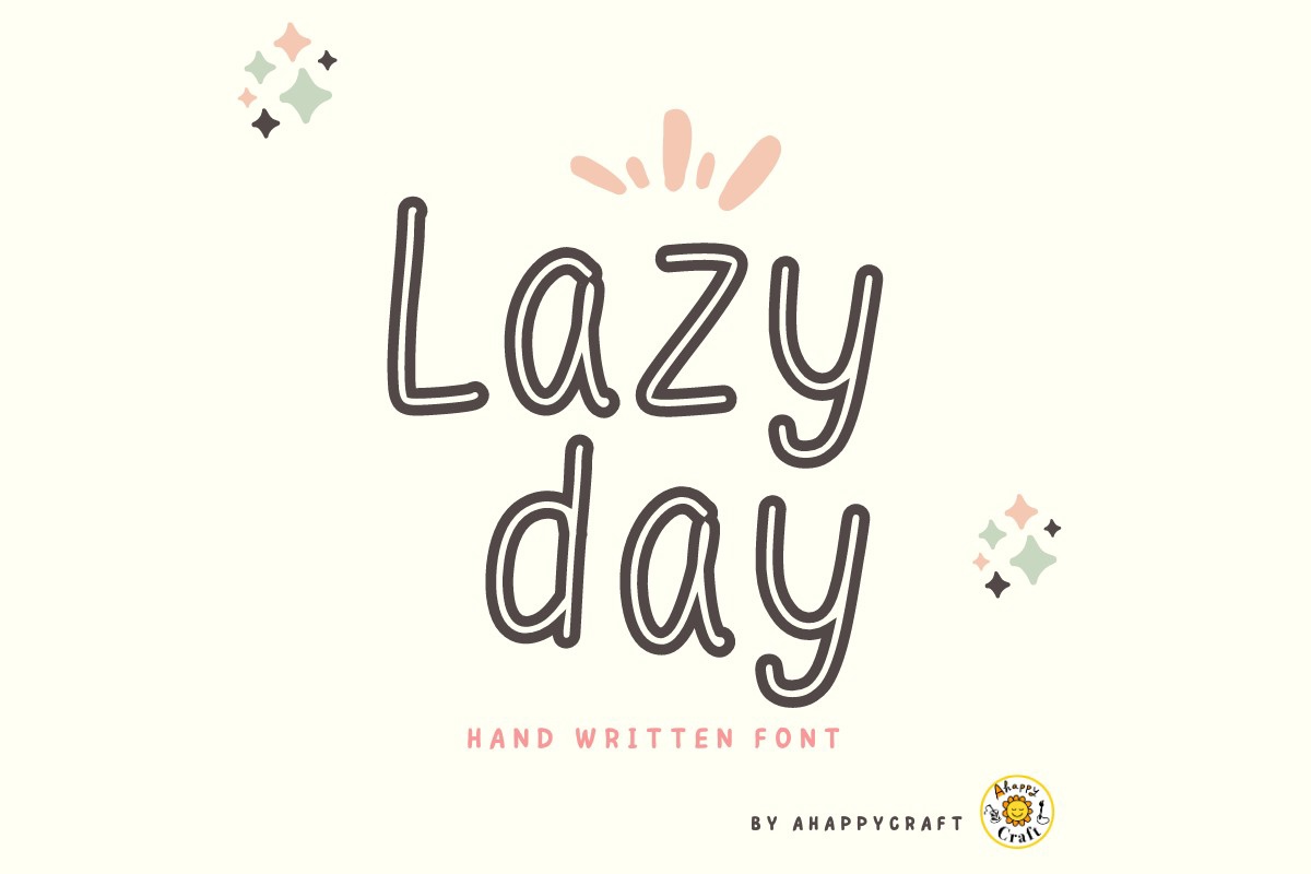 Lazy Day Font