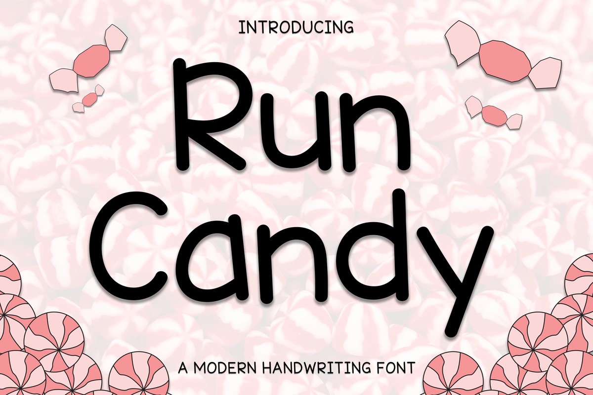 Run Candy Font