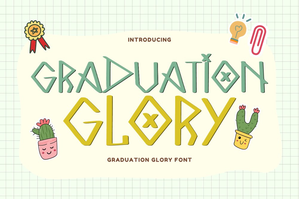 Graduation Glory Font