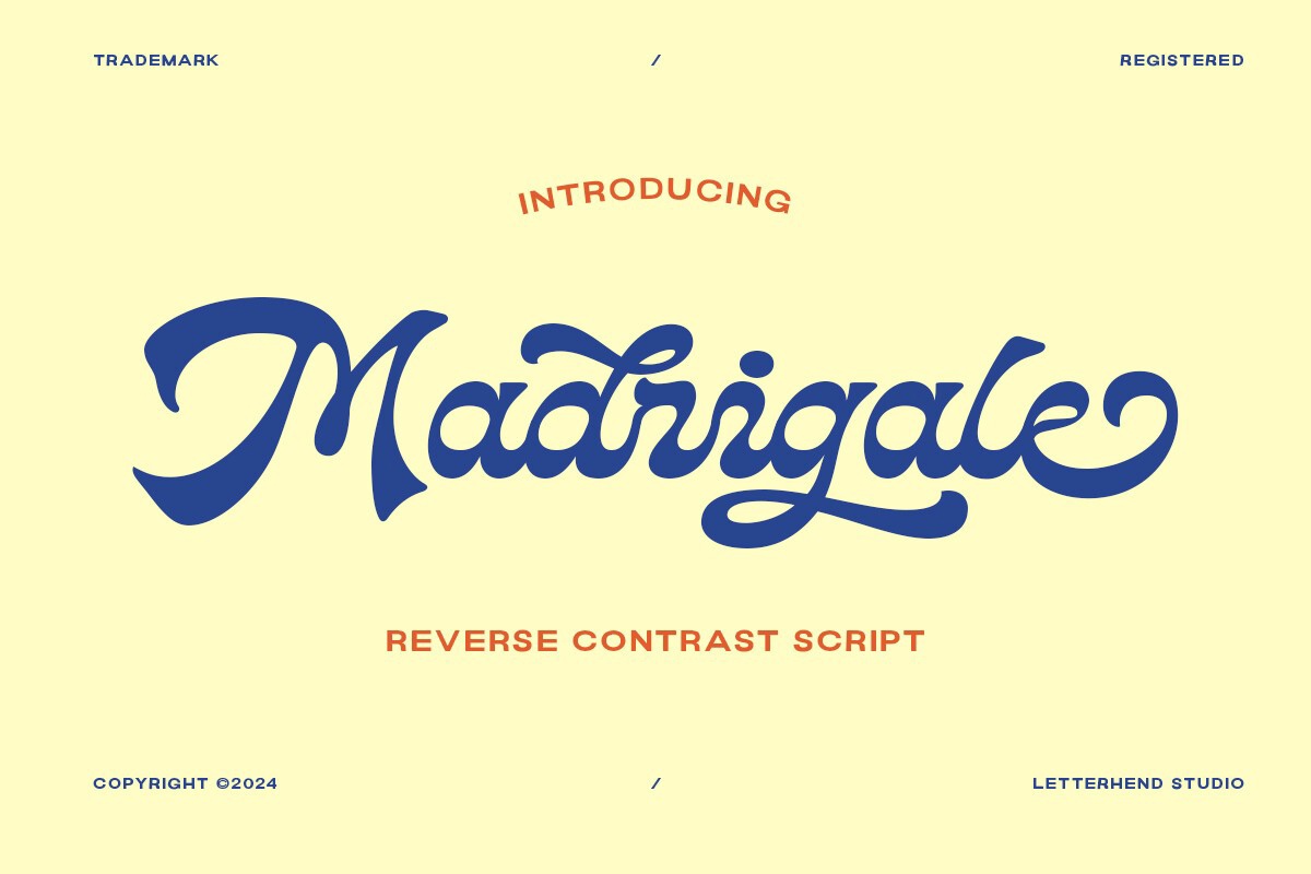 Madrigale Font