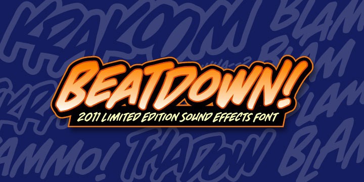 BeatDown BB Font