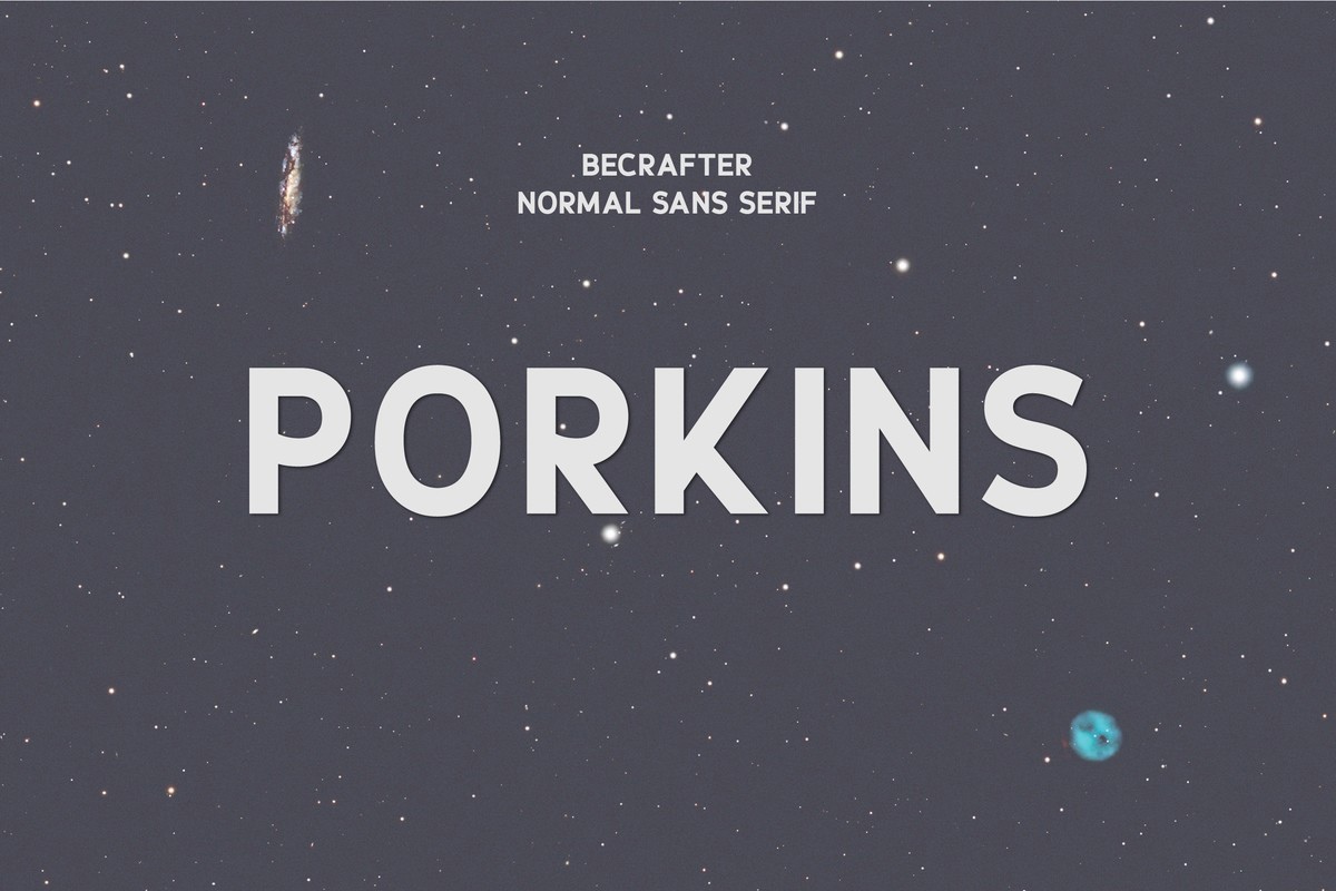 Porkins Font