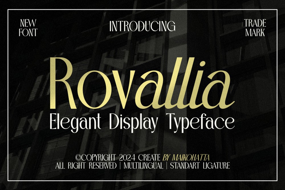 Rovallia Font