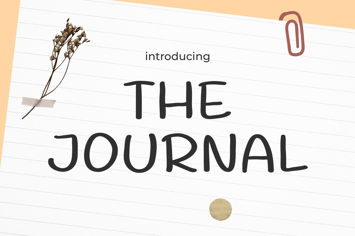 The Journal Font