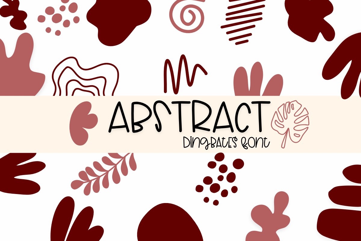 Abstract Font