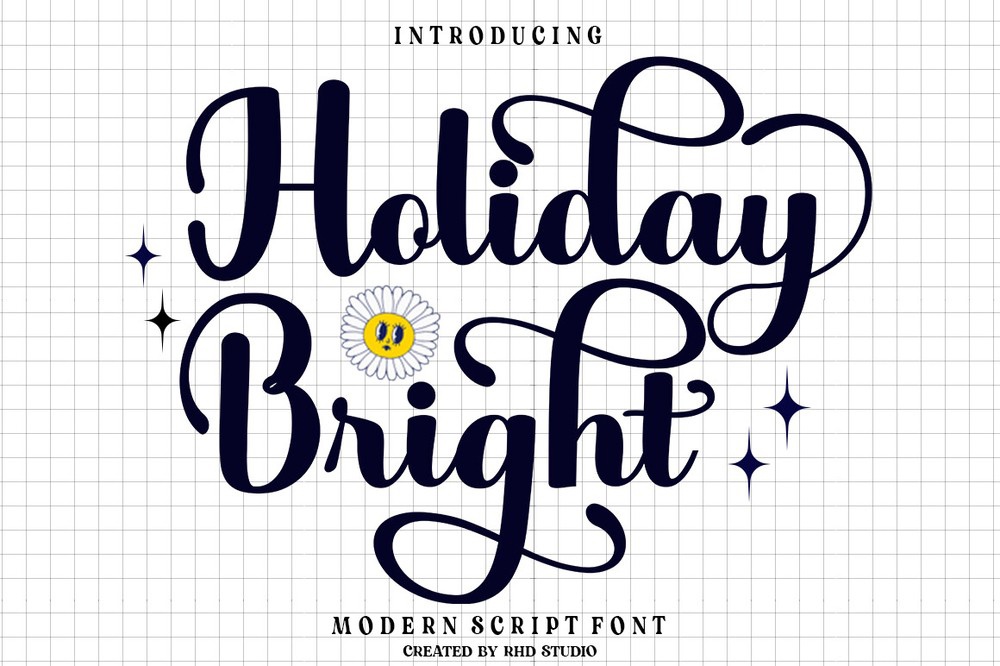 Holiday Bright Font