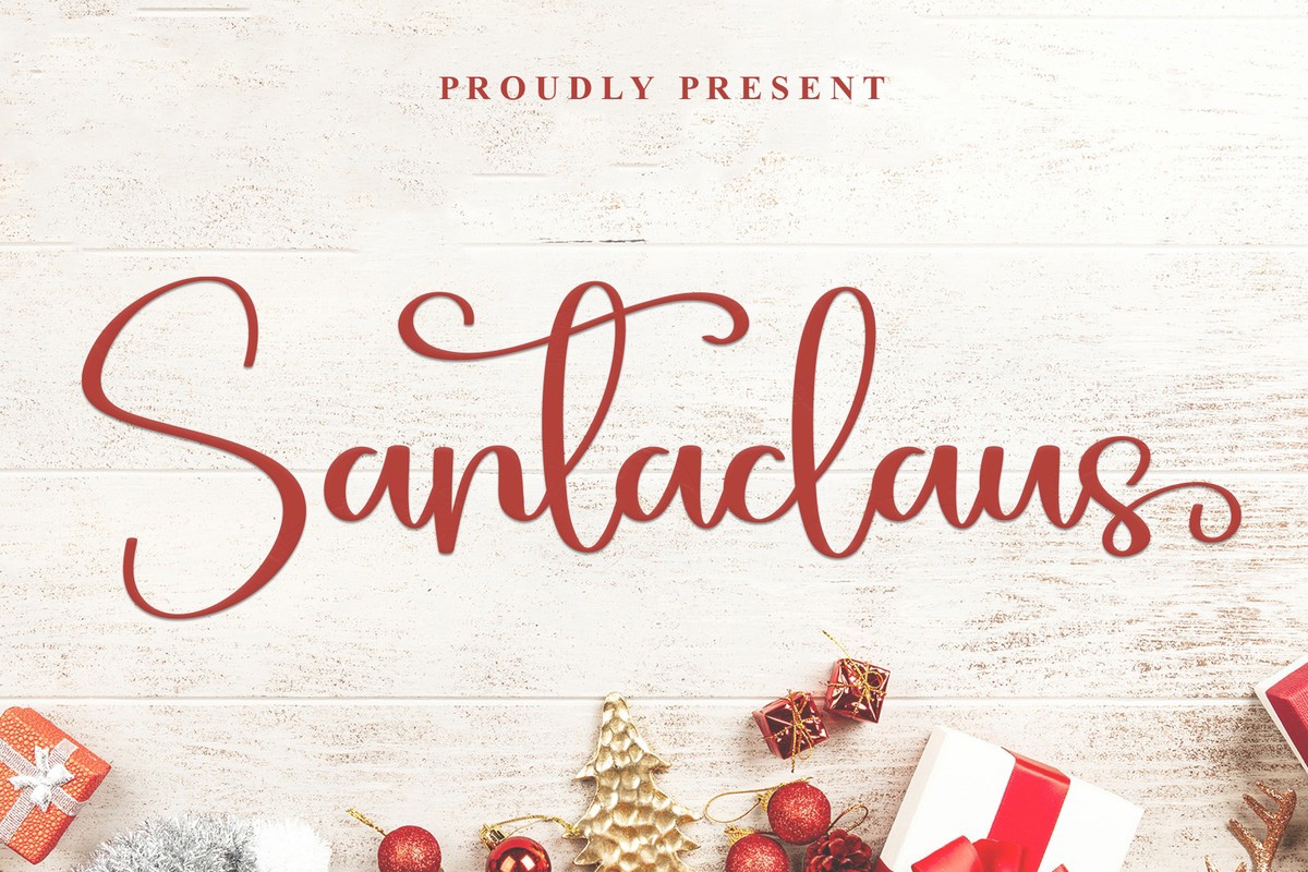 Santaclaus Font