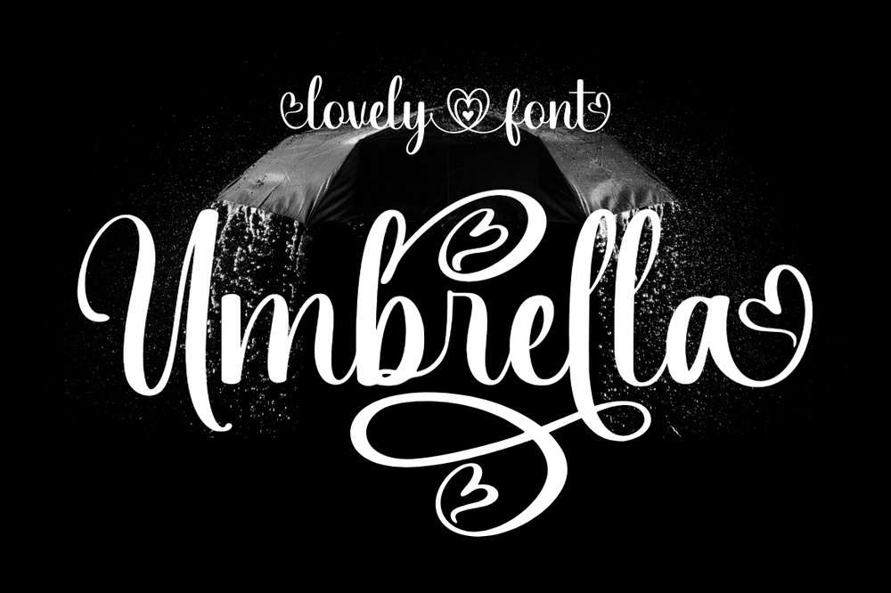 Umbrella Font