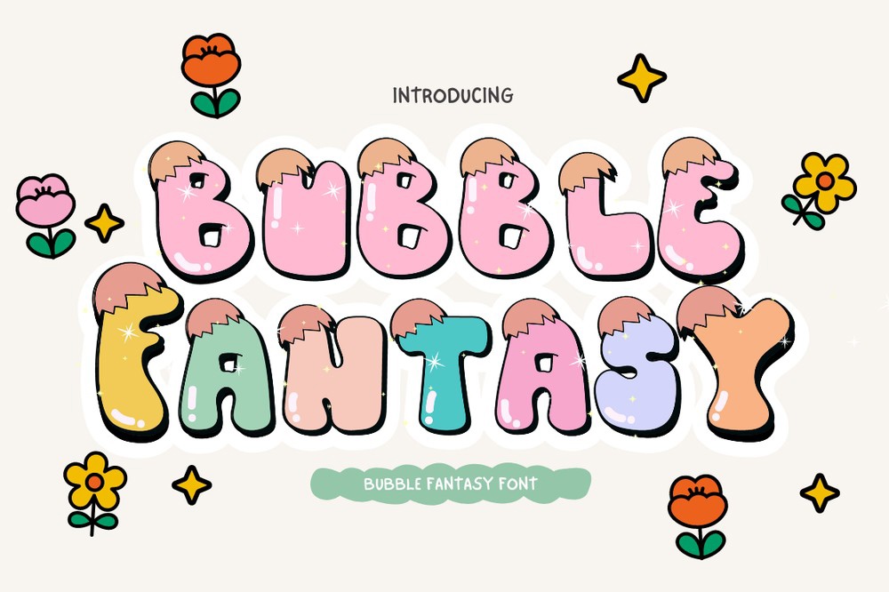 Bubble Fantasy Font