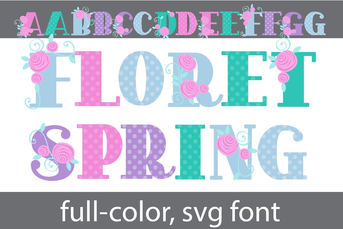 Floret Spring CF Font