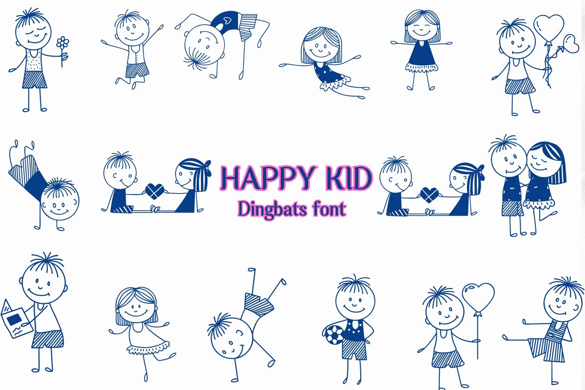 Happy Kid Font