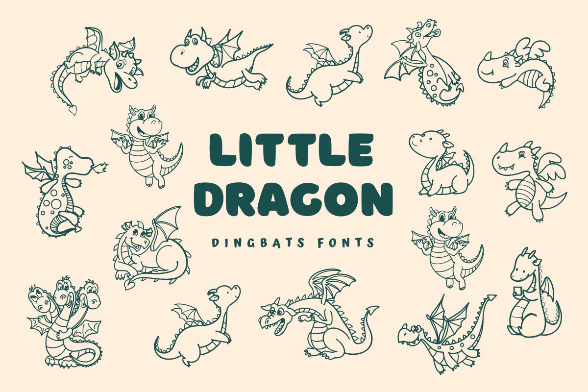 Little Dragon Font