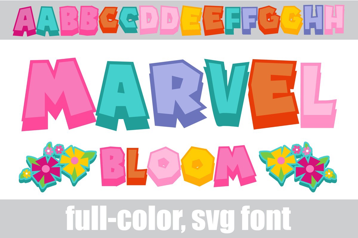 Marvel Bloom CF Font