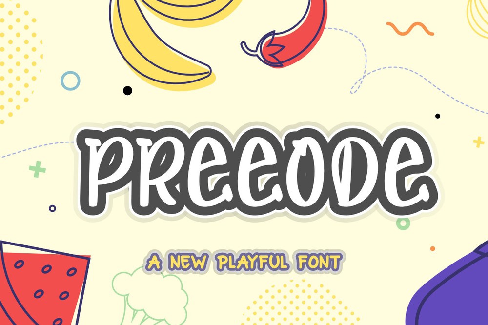 Preeode Font