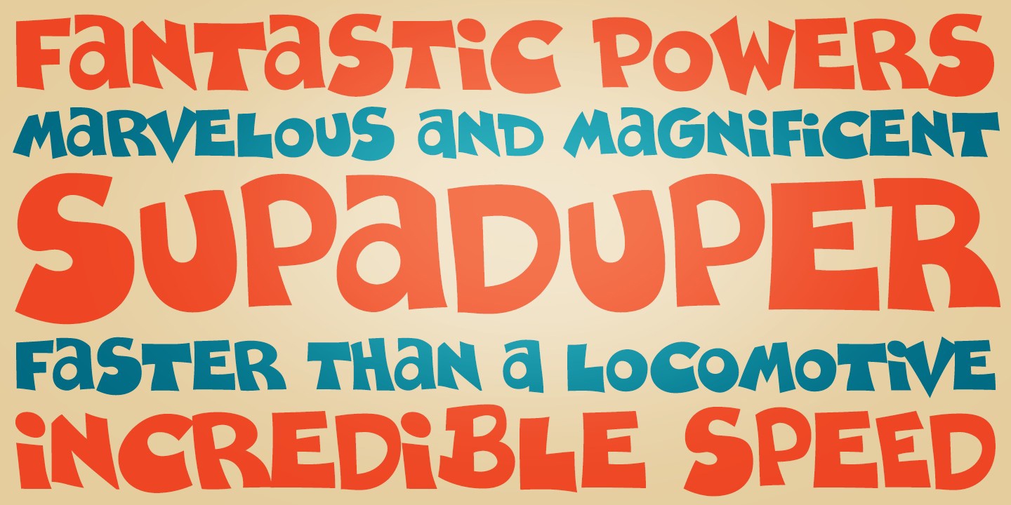 Supaduper PB Font