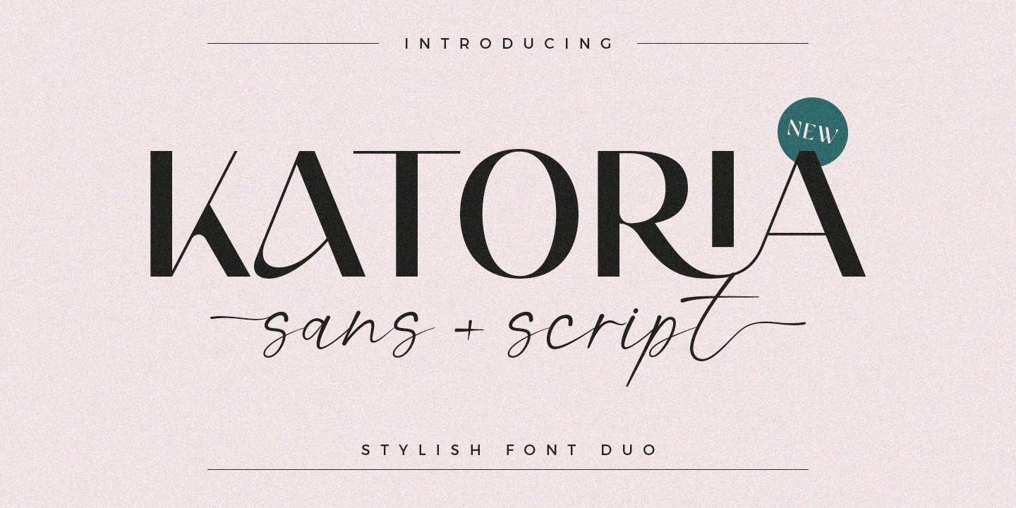 Katoria Sans Font