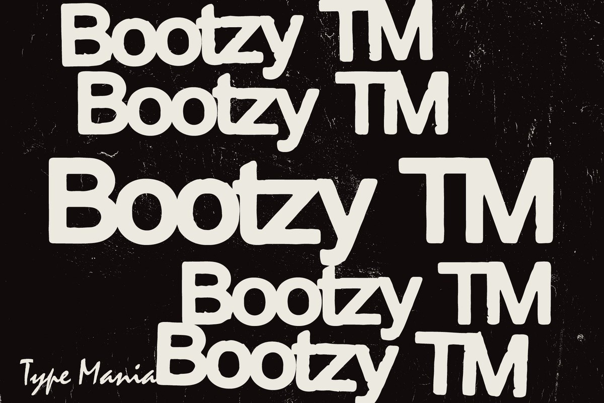 Bootzy TM Font