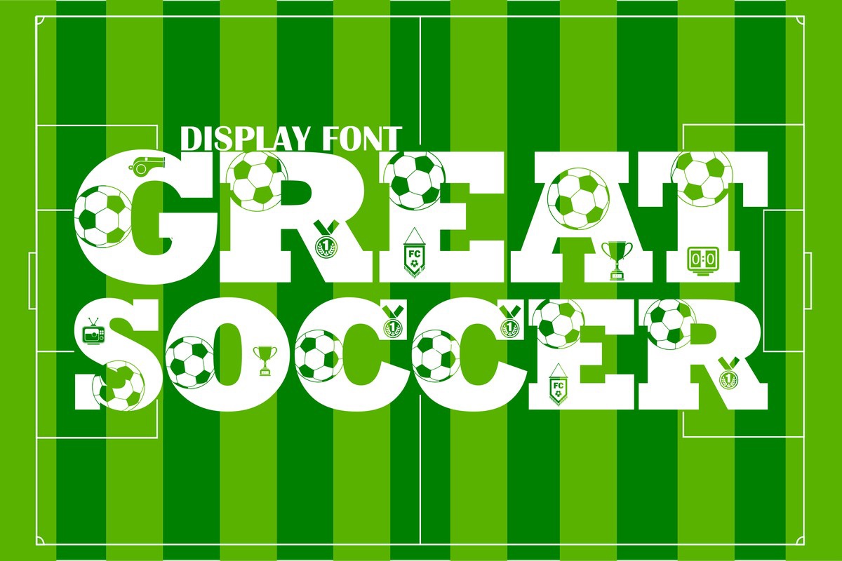 Great Soccer Font