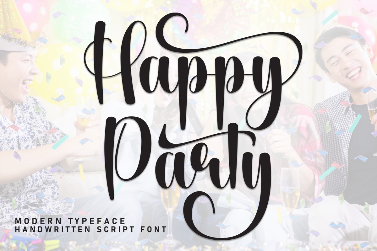 Happy Party Font