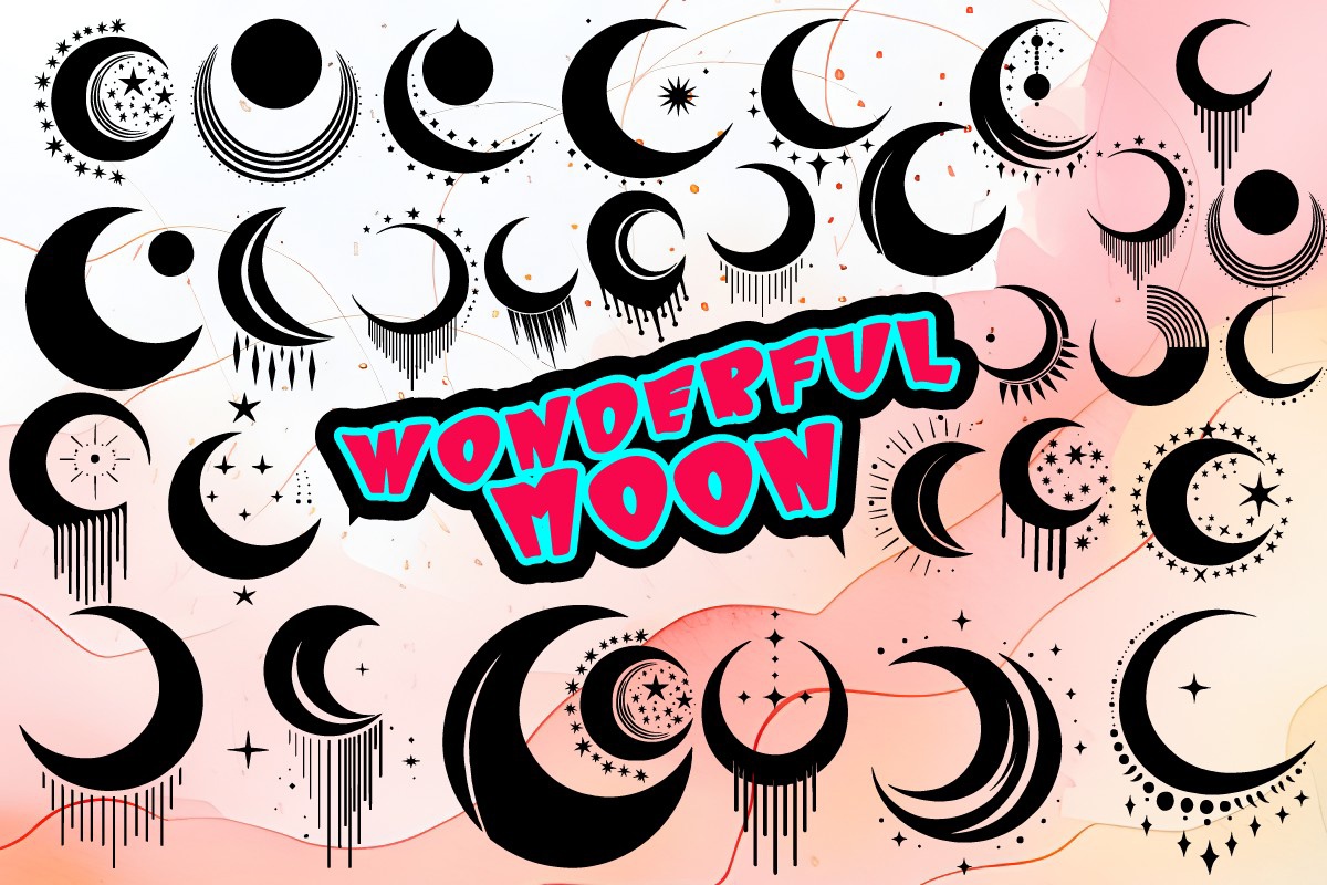 Wonderful Moon Font