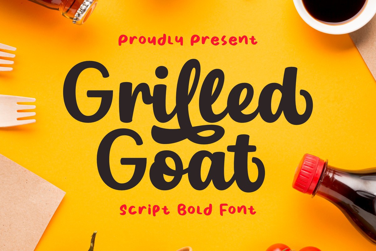 Grilled Goat Font