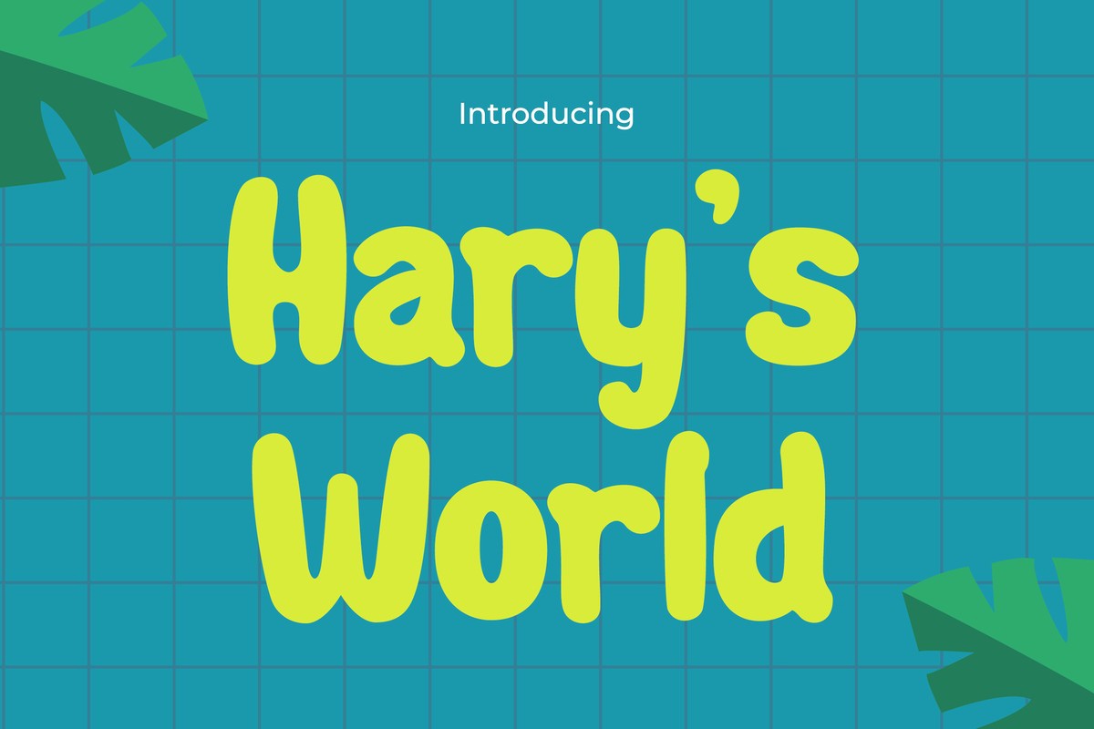 Harys World Font