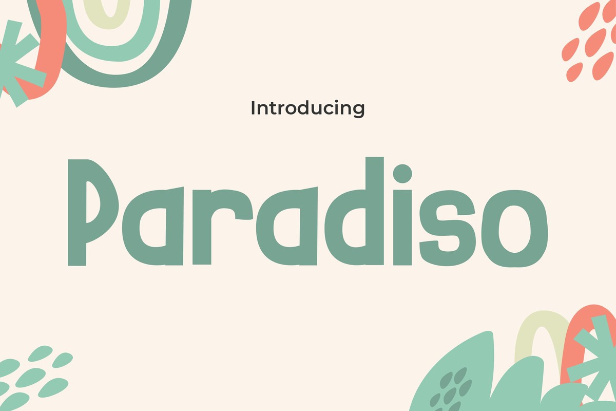 Paradiso Font