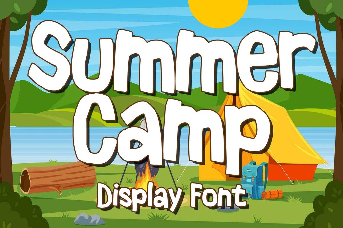 Summer Camp Font