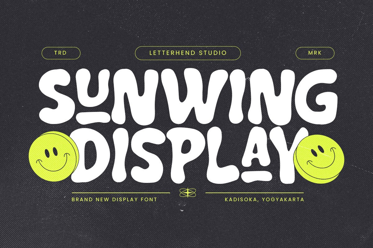 Sunwing Display Font