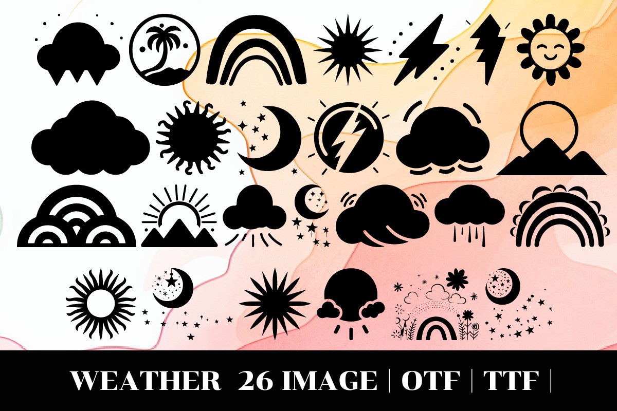 Weather Font