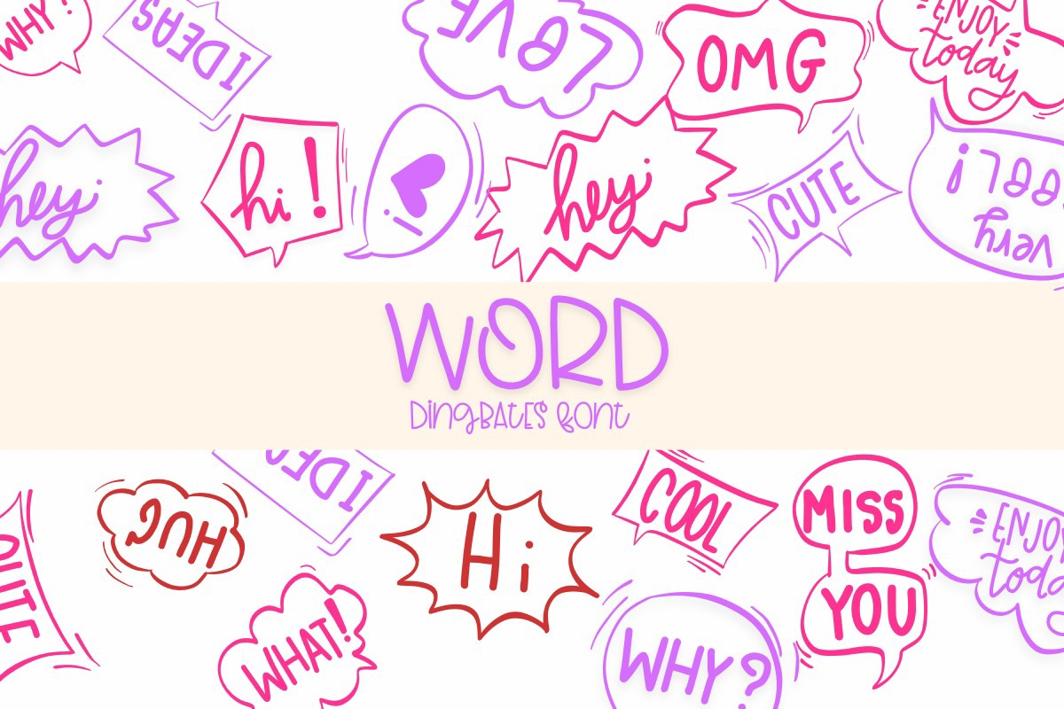 Word Font