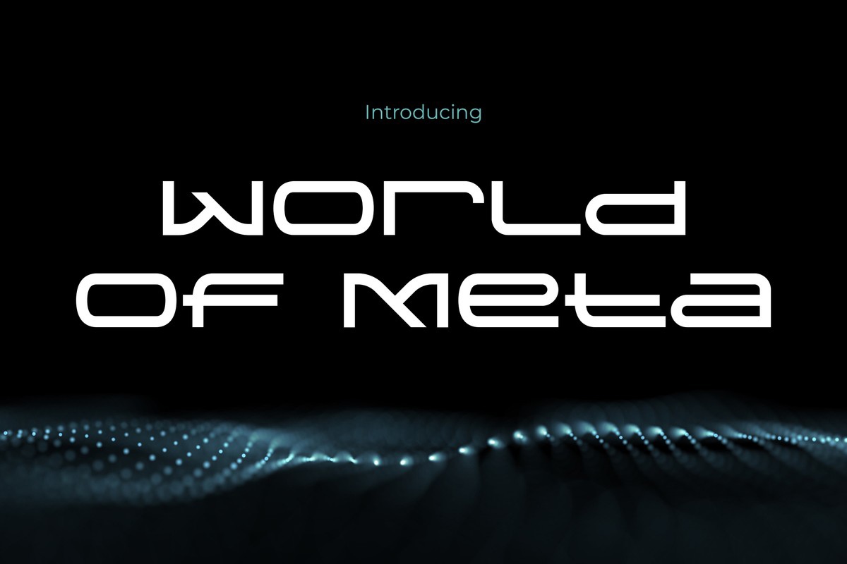 World of Meta Font