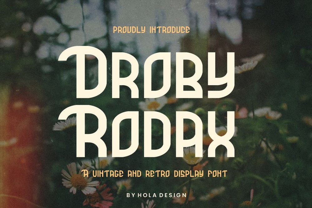 Droby Rodax Font