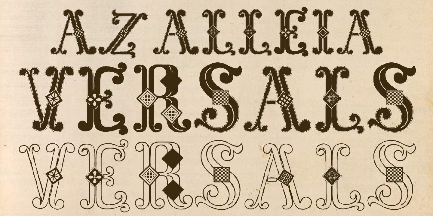 Azalleia Versals Font