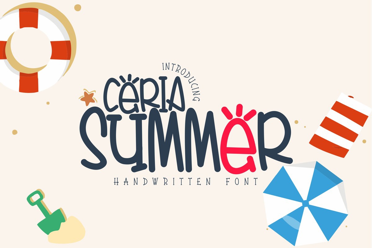 Ceria Summer Font