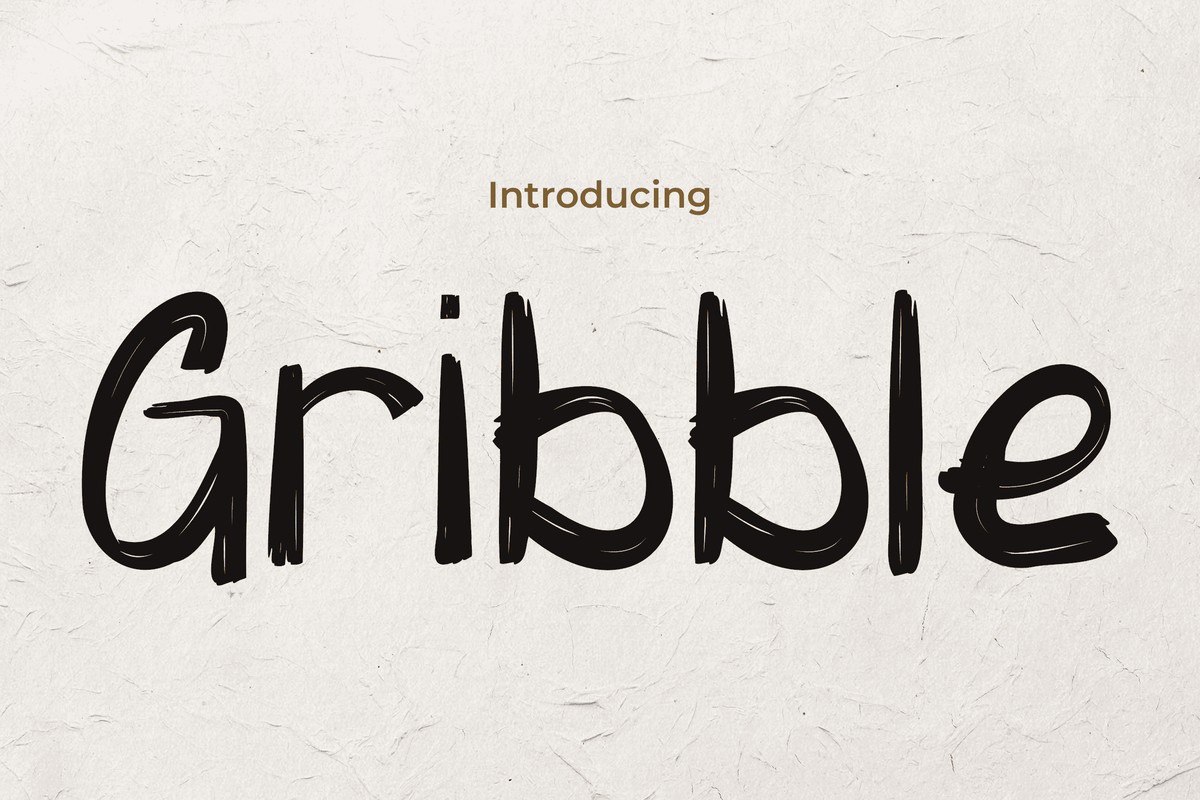 Gribble Font