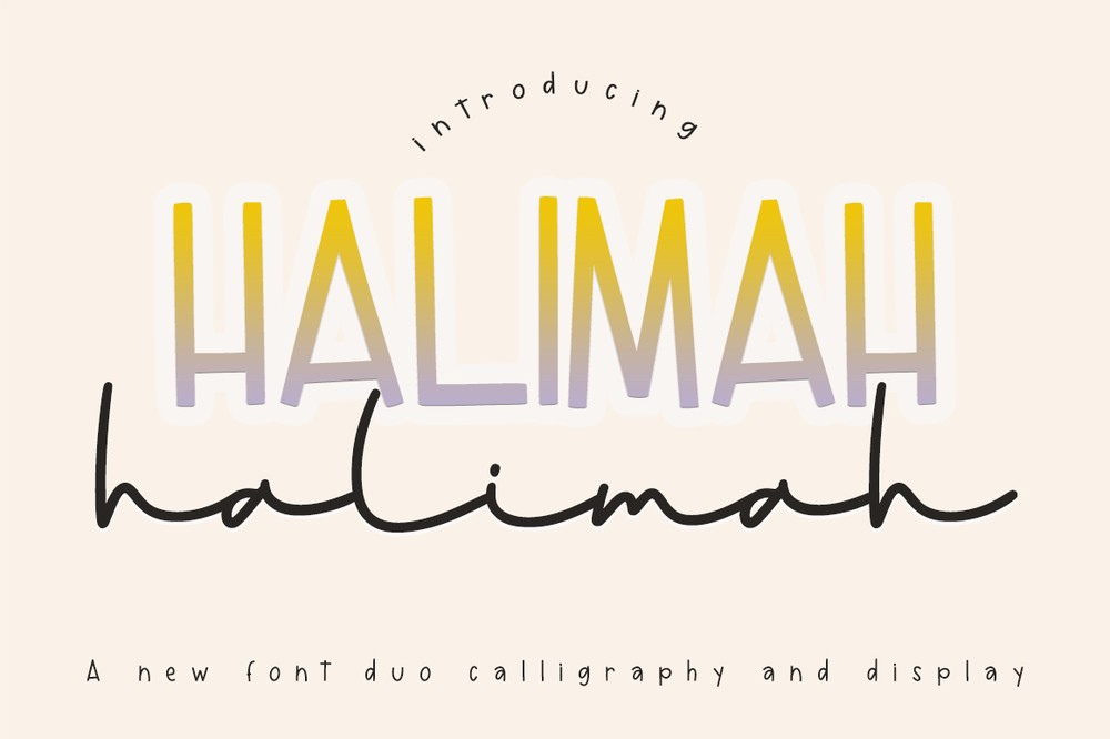 Halimah Font