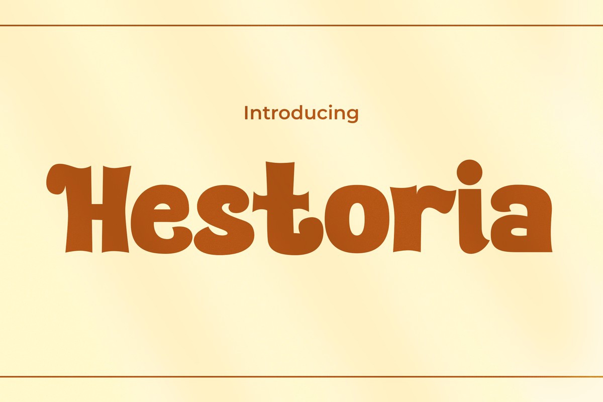 Hestoria Font