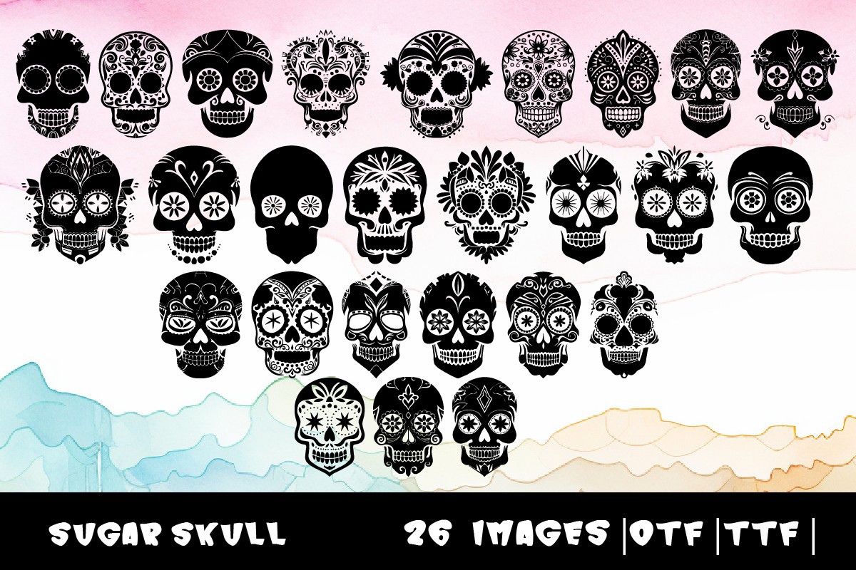 Sugar Skull Font