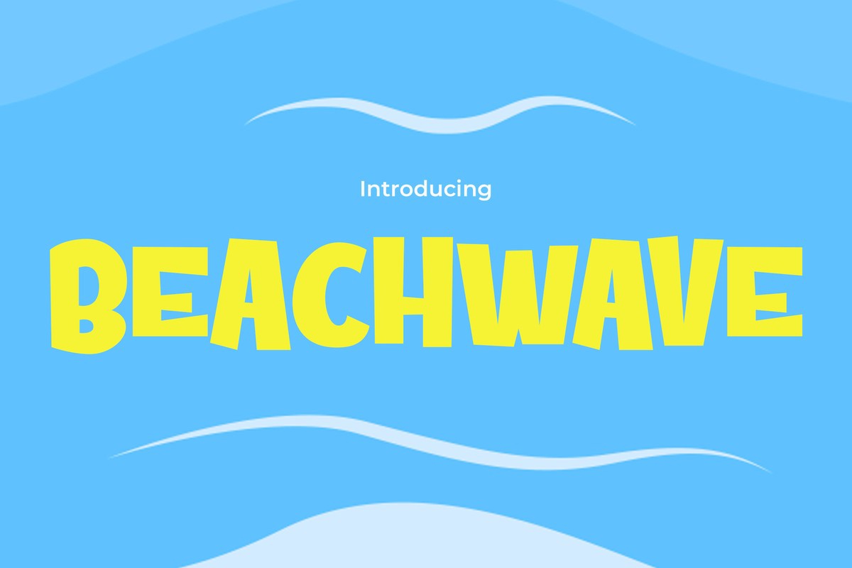 Beachwave Font