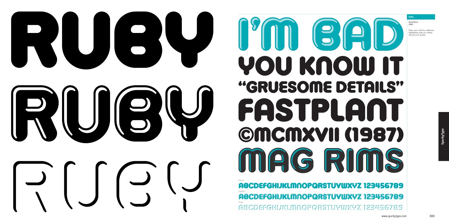 Ruby Font