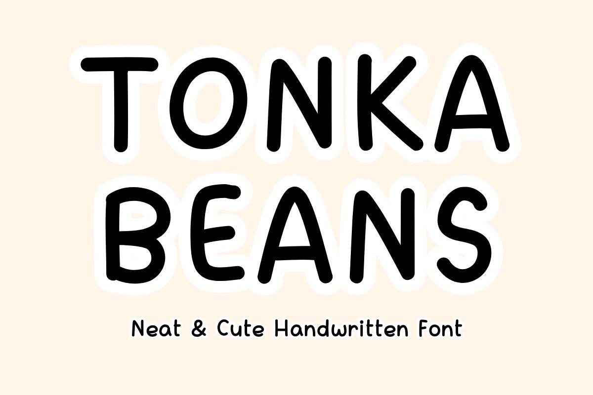 Tonka Beans Font