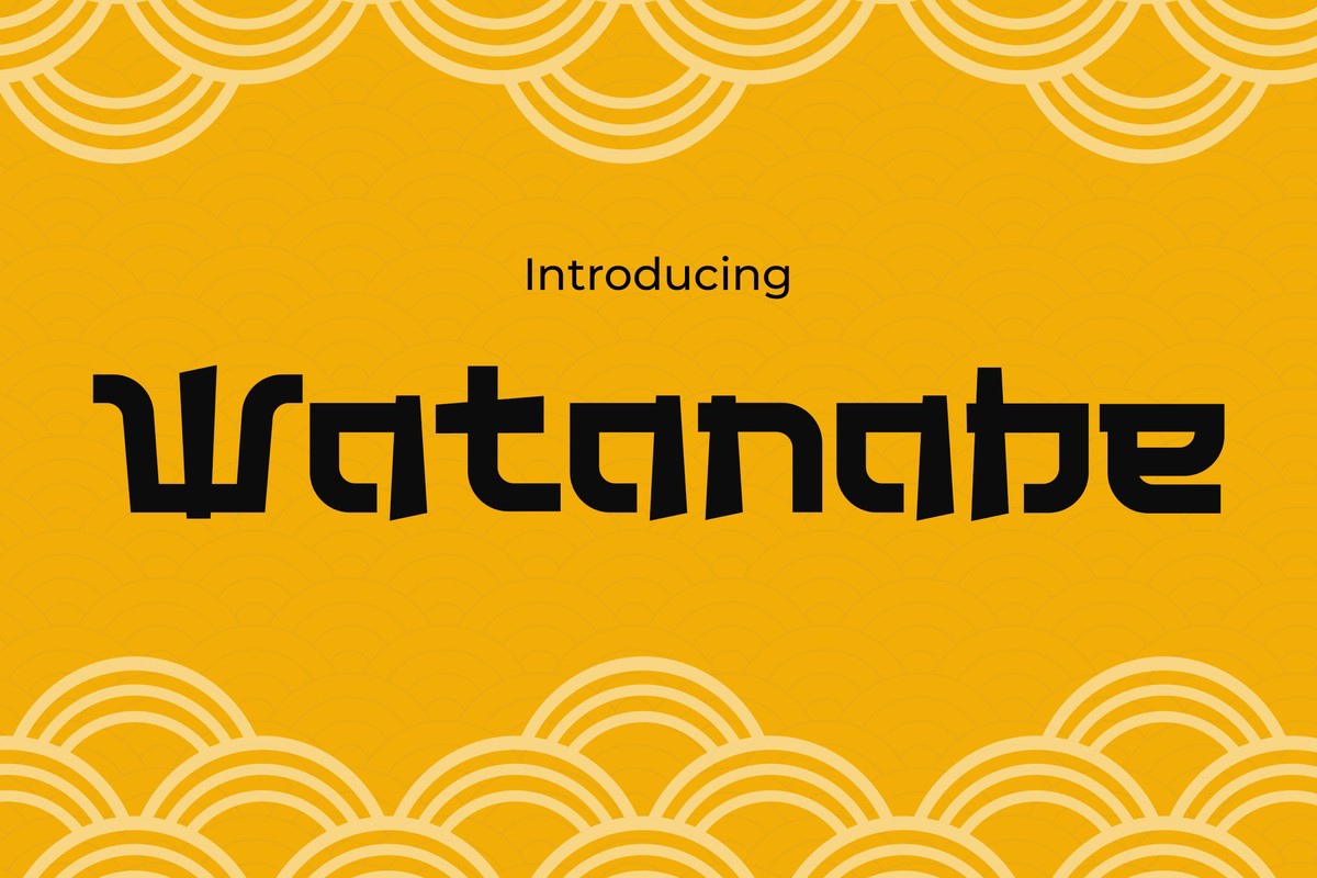 Watanabe Font