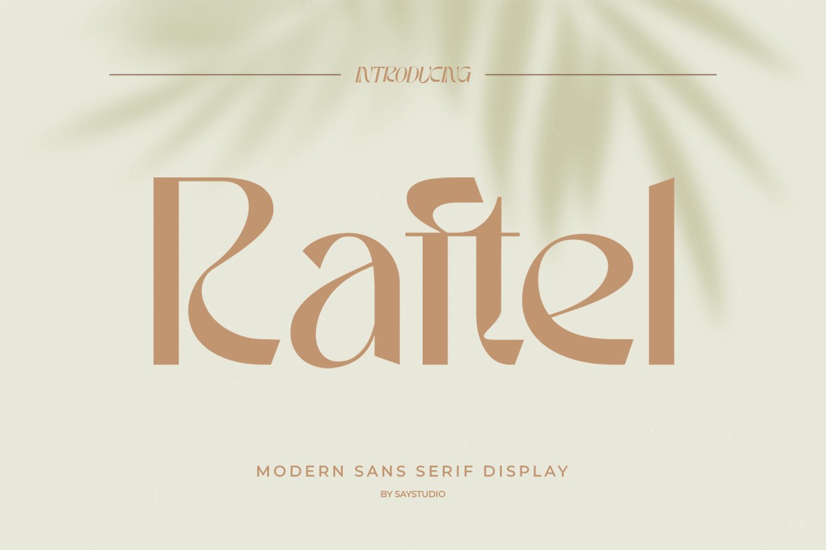 Raftel Font